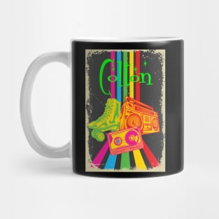 Colton Vintage 80's Skates Boombox Mug